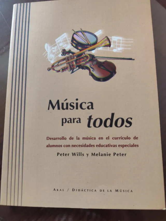 Música para todos: libro educación especial