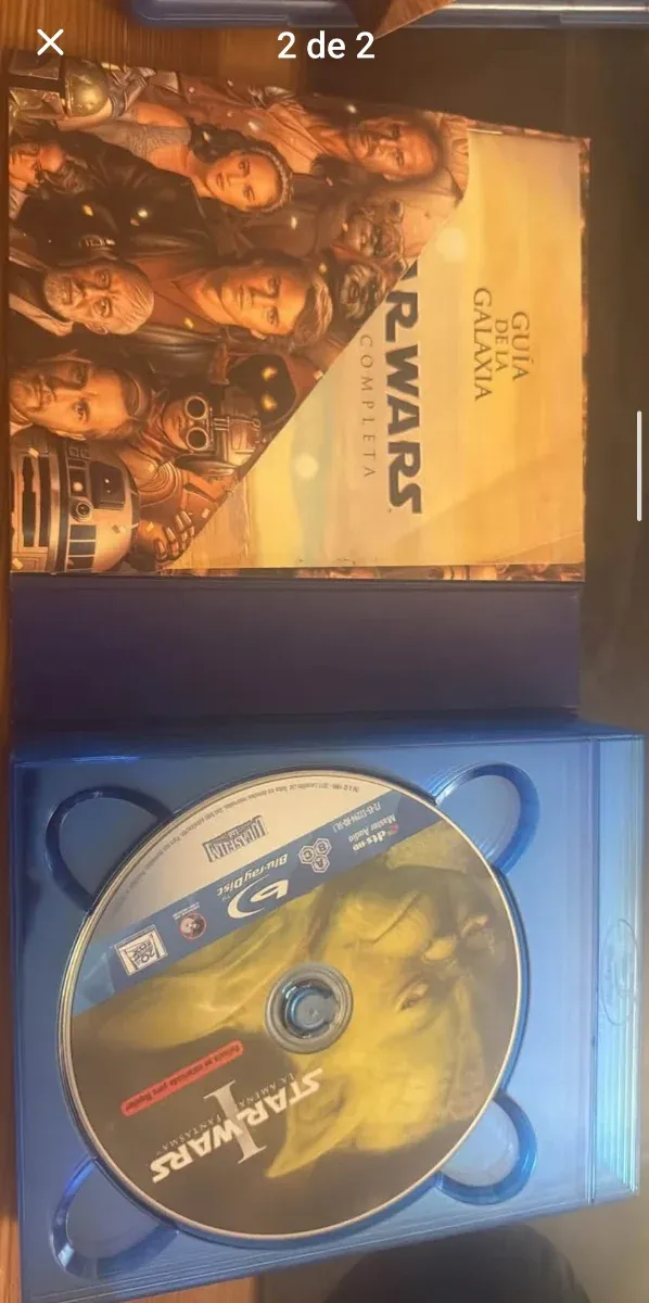 Star Wars Saga Completa Blu-ray (Episodios 1-6)