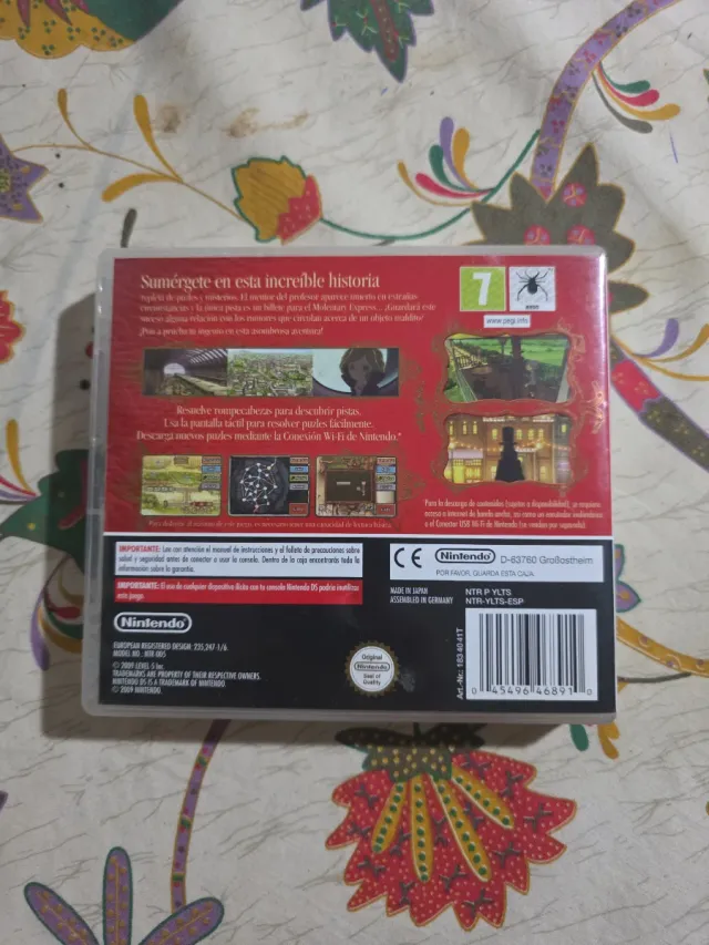 Professor Layton e a Caixa de Pandora - Nintendo DS