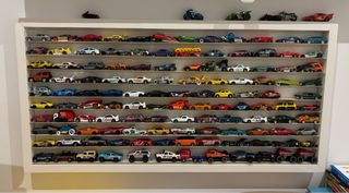 Expositor para Hot Wheels sobre 120 hotwheels