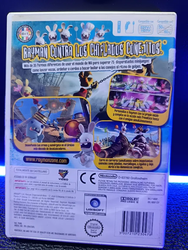 Rayman Raving Rabbids Wii