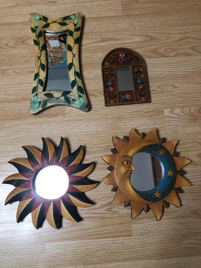 Lote 4 Espejos .Se venden por separado también