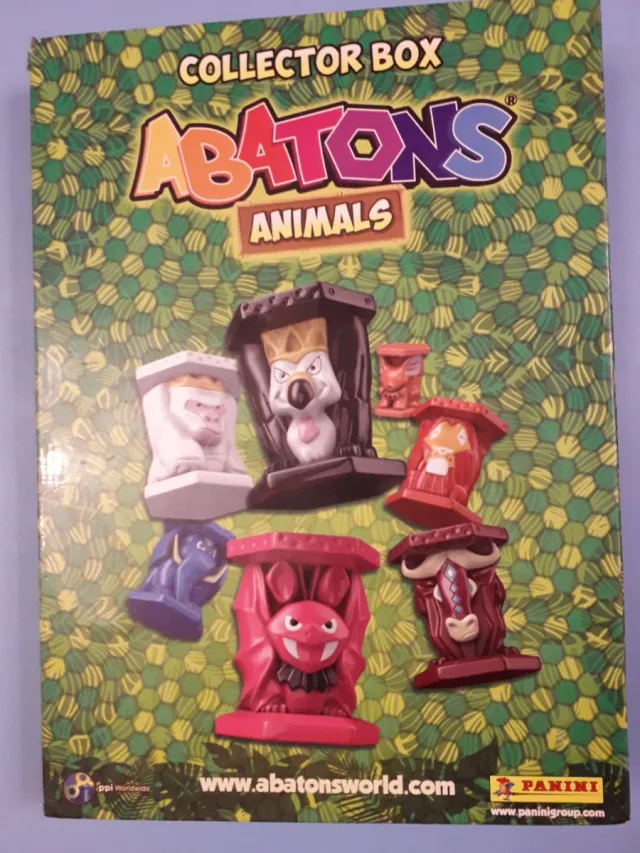 Caja Coleccionista Abatons Animals Incompleta