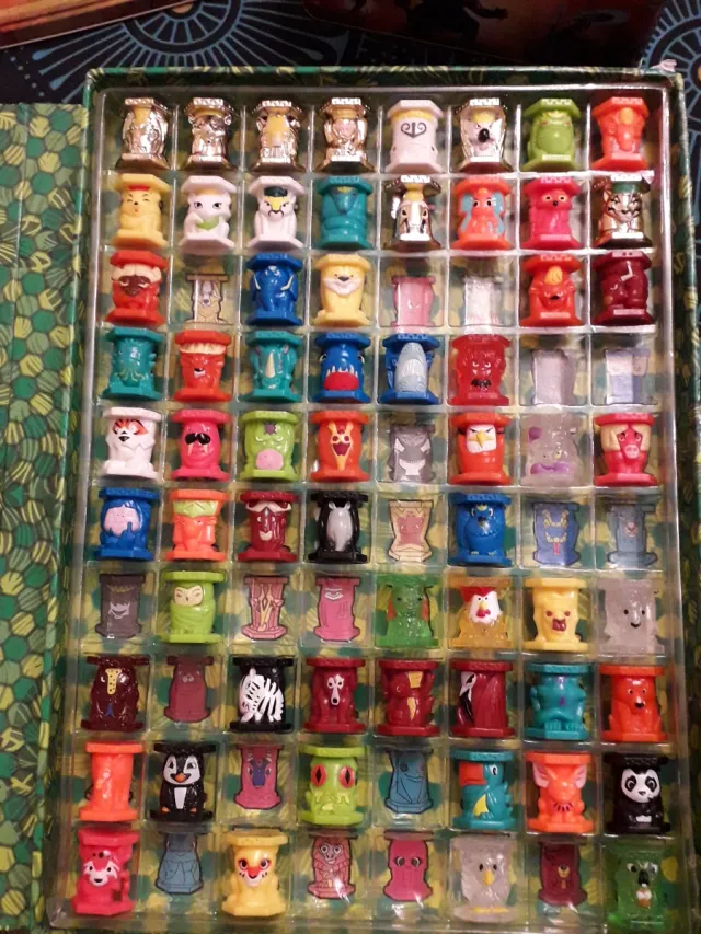 Caja Coleccionista Abatons Animals Incompleta