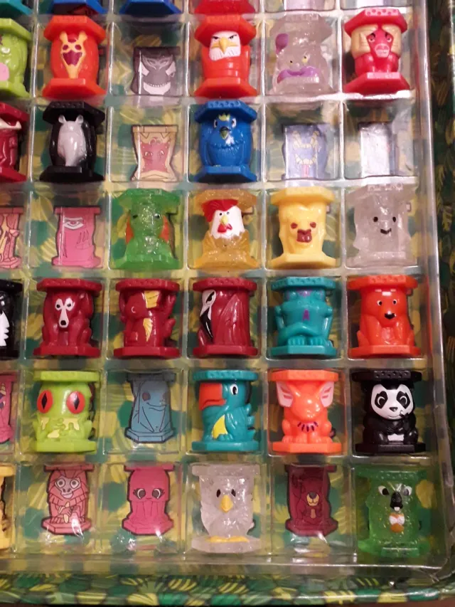 Caja Coleccionista Abatons Animals Incompleta