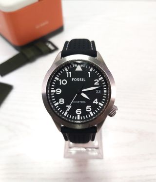 Reloj Fossil AM4514 Negro/Plata