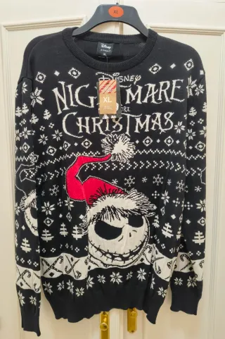 Jersey Navidad Jack Skellington Talla XL