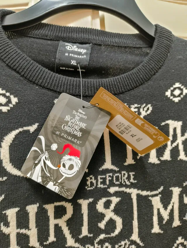 Jersey Navidad Jack Skellington Talla XL