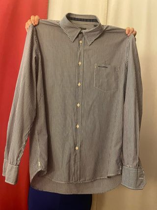 Camisa O'Polo Rayas Azul Talla XL