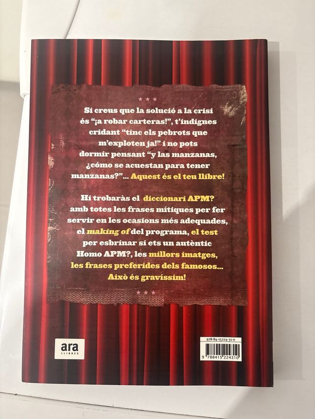 APM? El circ de la tele (Catalan Edition)