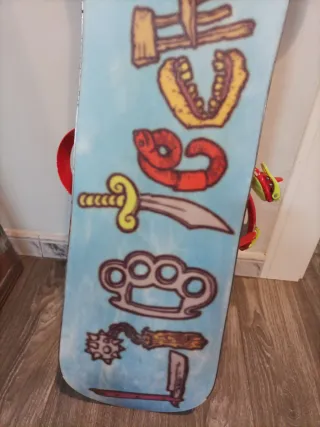 Tabla Snowboard Lib Ripper 140 con fijacione union