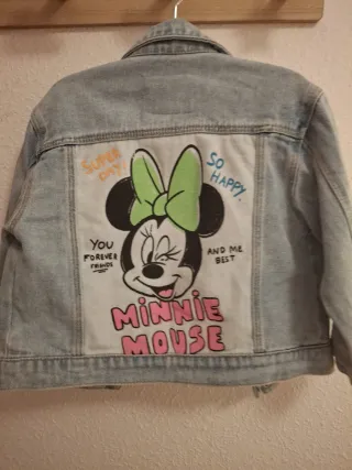 Chaqueta vaquera niña Zara edicion especial Disney
