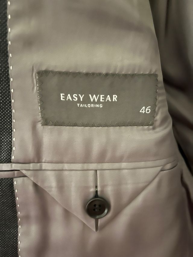 Chaqueta de traje gris