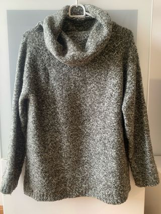 Jersey de punto grueso gris