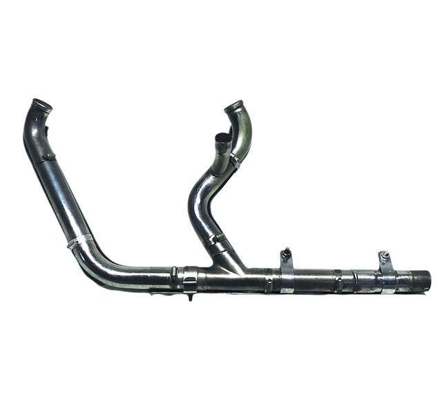 -- Colectores Dual Harley Softail escapes