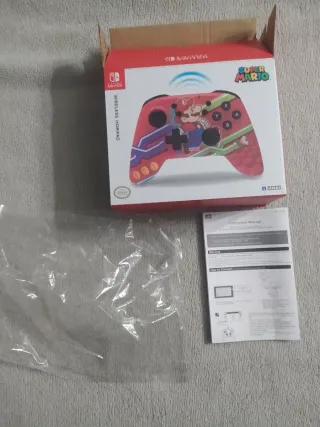 Caja vacía mando Super Mario Nintendo Switch
