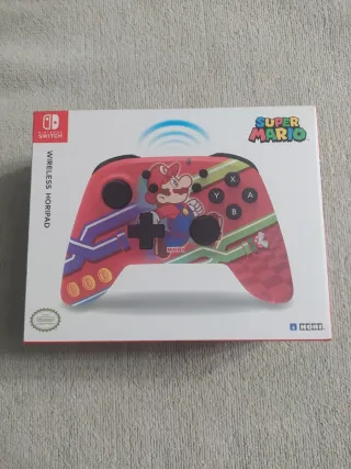 Caja vacía mando Super Mario Nintendo Switch