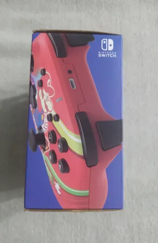 Caja vacía mando Super Mario Nintendo Switch