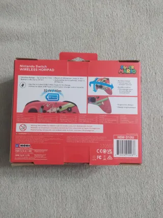 Caja vacía mando Super Mario Nintendo Switch