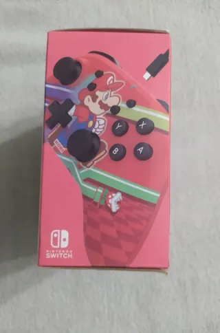 Caja vacía mando Super Mario Nintendo Switch