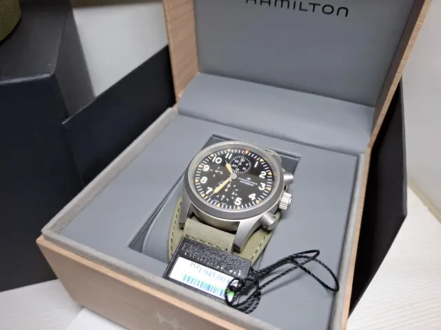 Hamilton Khaki Field Auto Chrono 44mm H7170683