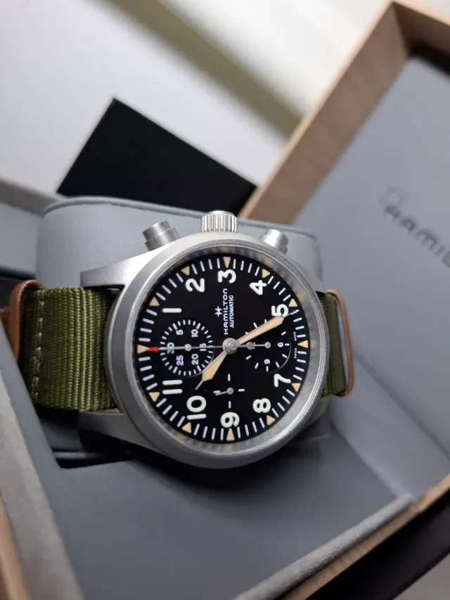 Hamilton Khaki Field Auto Chrono 44mm H7170683