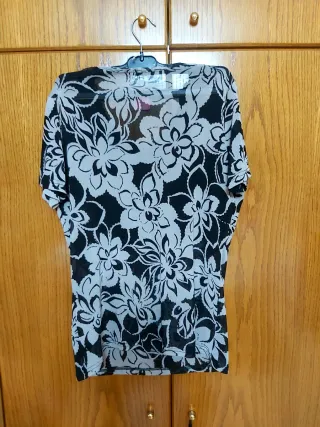 Blusa gasa floral Talla M