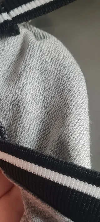 Vestido casual chic gris y negro