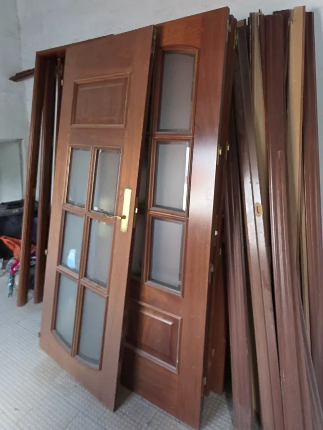 Puertas de madera de haya