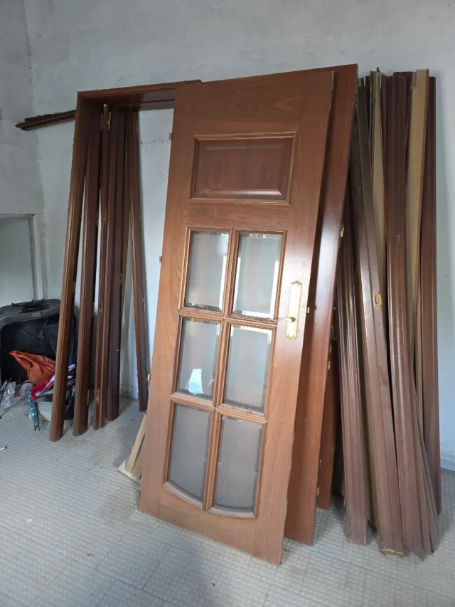 Puertas de madera de haya