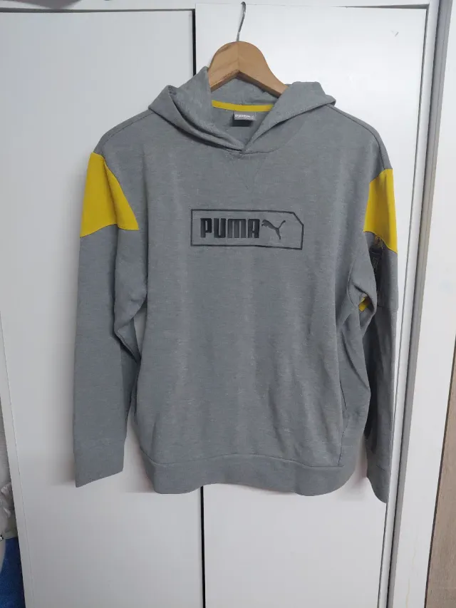 Sudadera Puma Gris Talla S