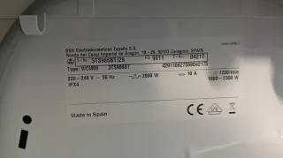 Lavadora Balay Blanca 8kg