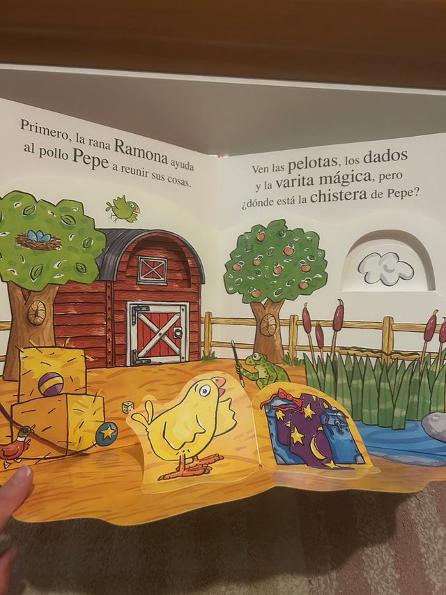 El pollo Pepe hace magia
