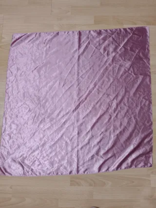 Foulard Carpisa rosa satinato lucido