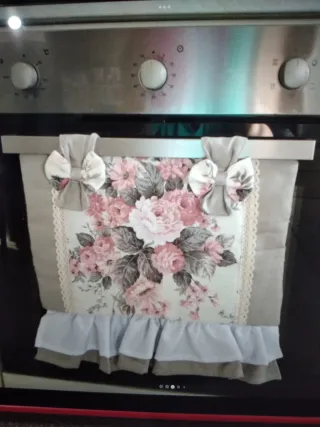 Coordinato Cucina Shabby Chic Beige Rosa