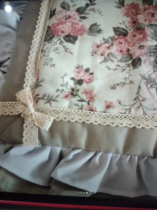 Coordinato Cucina Shabby Chic Beige Rosa