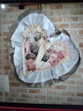 Coordinato Cucina Shabby Chic Beige Rosa