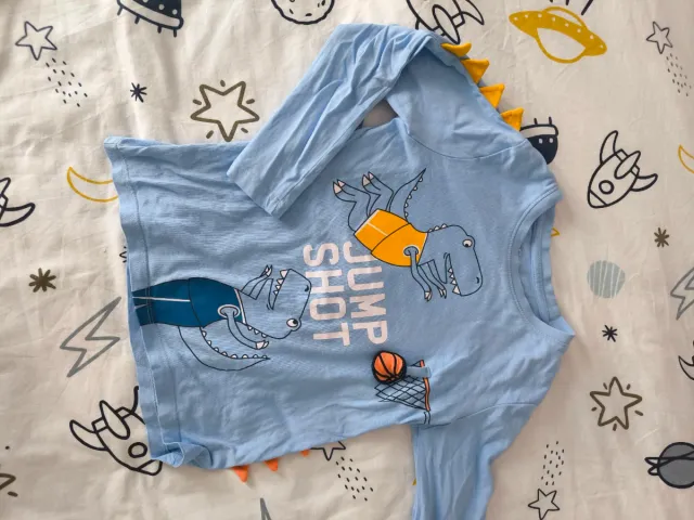 3 Camisetas manga larga niño T116