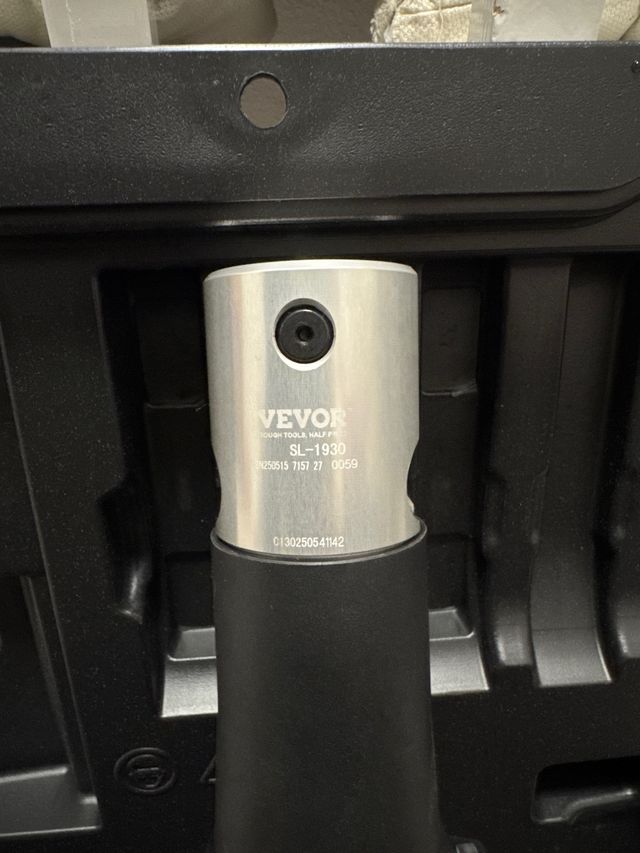 Máquina VEVOR con accesorios