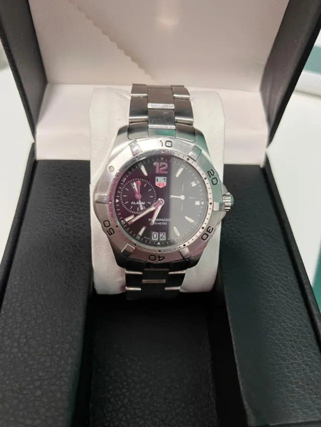 TAG Heuer Aquaracer WAF111Z Alarma Cuarzo