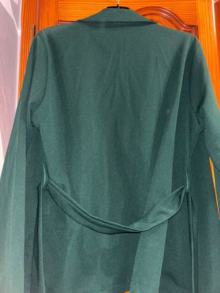 Chaqueta blazer verde