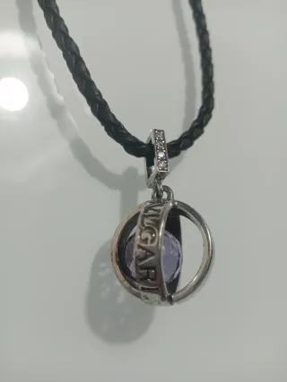 Colgante Bulgari amatista y plata