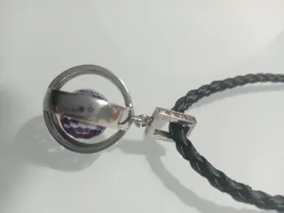 Colgante Bulgari amatista y plata