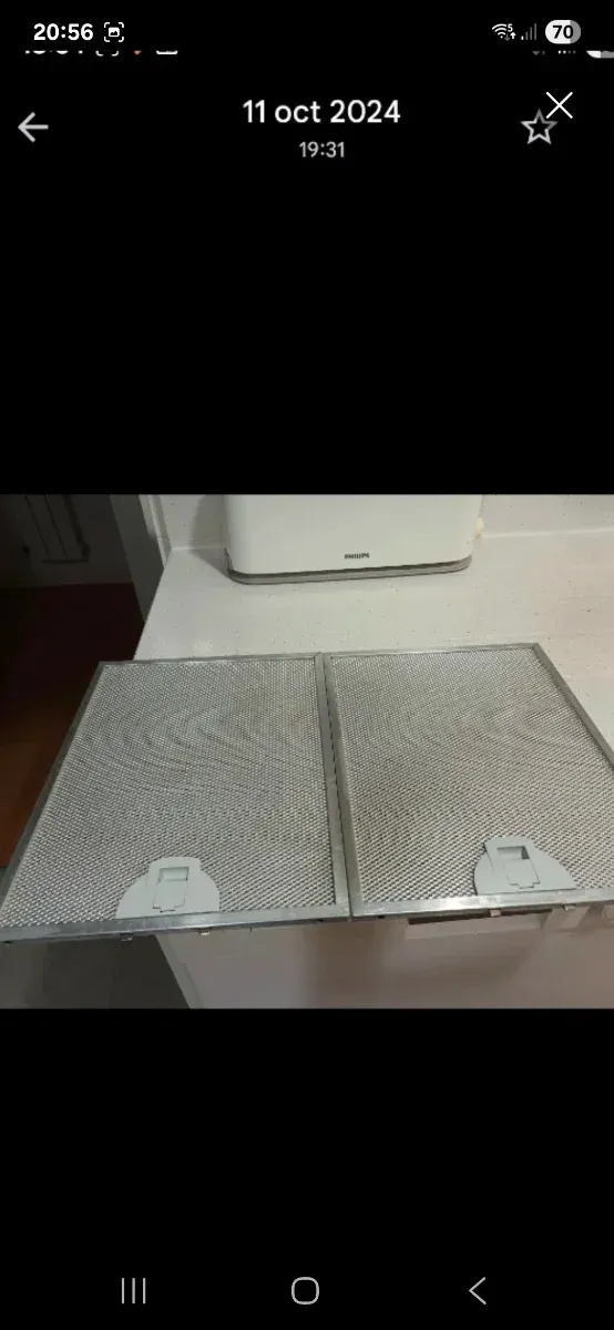 Campana extractora acero inoxidable Pando