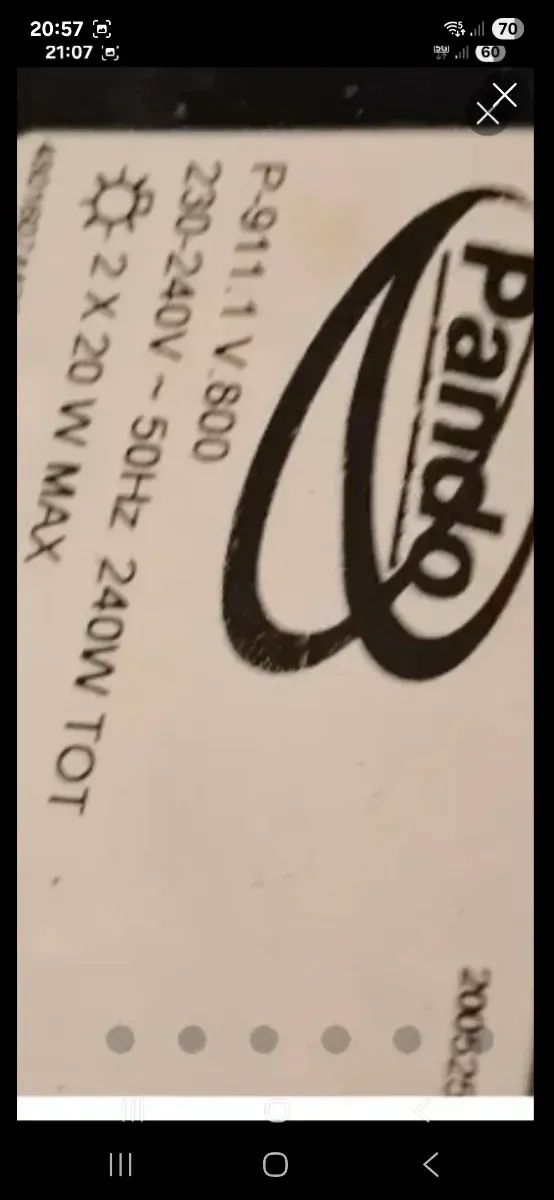 Campana extractora acero inoxidable Pando