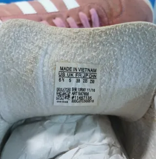 Adidas Gazelle Rosa Talla 38