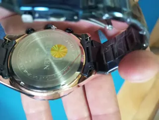 Reloj CURREN Cronógrafo Negro y Dorado