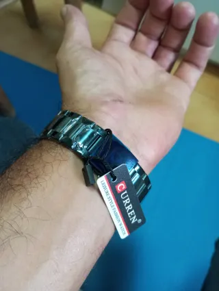 Reloj CURREN Cronógrafo Negro y Dorado