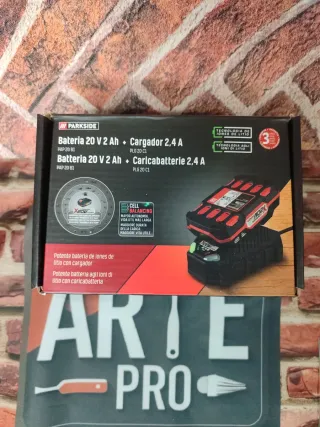 Batería y Cargador Parkside 20V 2Ah