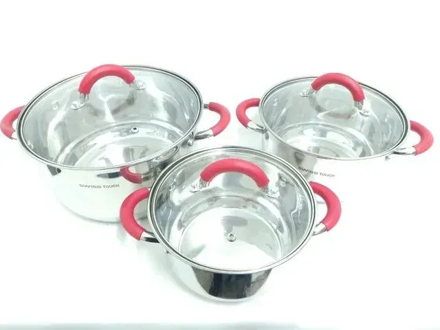 Batería cocina 12 pcs inox NUEVA